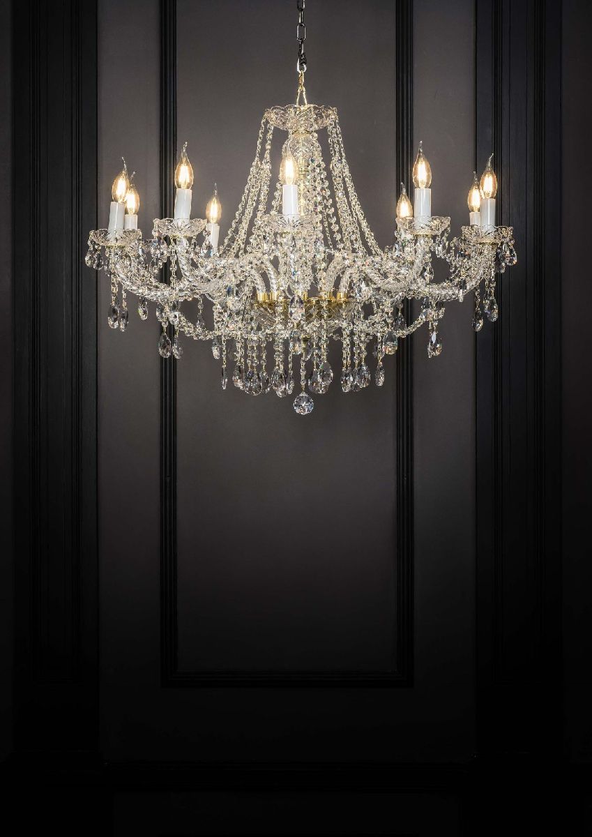Подвесная люстра Maytoni Beatrix DIA019-10-G