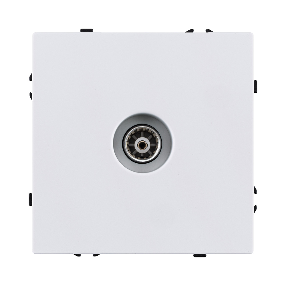 Розетка спутниковая SAT, белый глянцевый Kollinger Eclipse EC-021WG