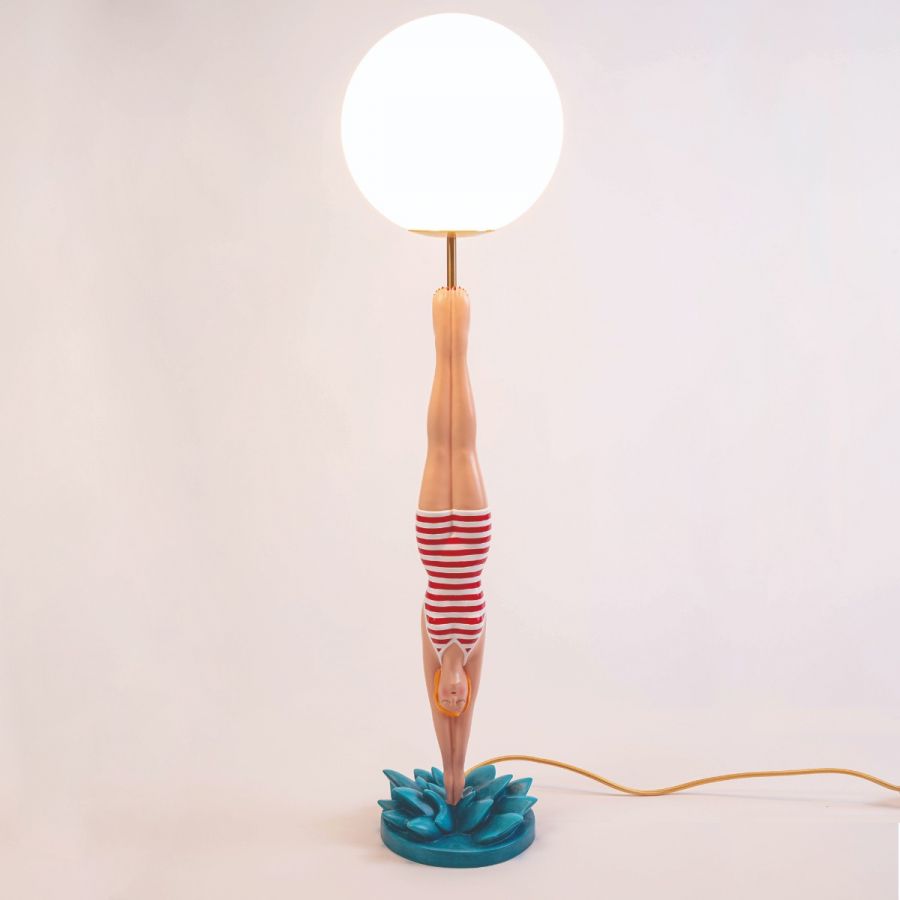 Настольная лампа Seletti Diver Red 14936
