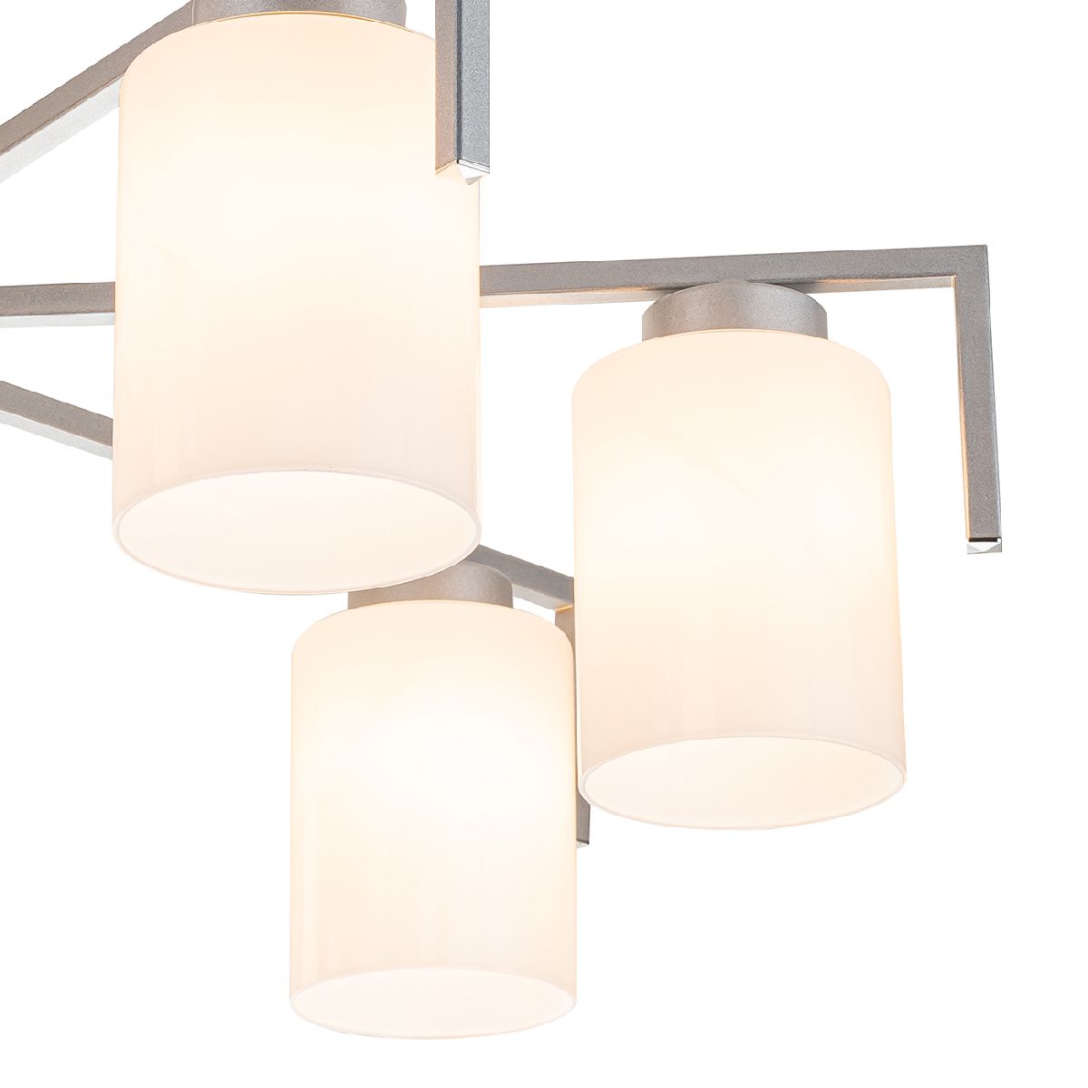 Люстра на штанге Escada Style 1142/7P Silver УЦ