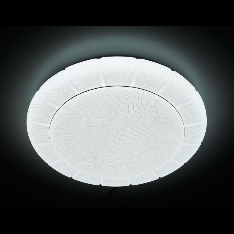 Потолочный светодиодный светильник Ambrella Light Orbital Design F148 WH 96W D500