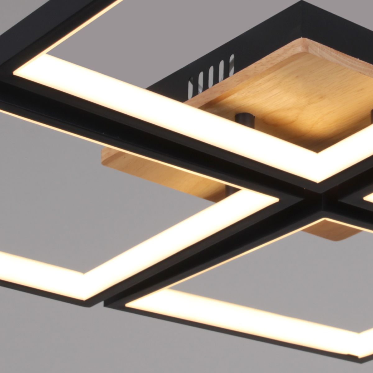 Потолочный светильник Reluce 78560-0.3-04 BK+WOOD