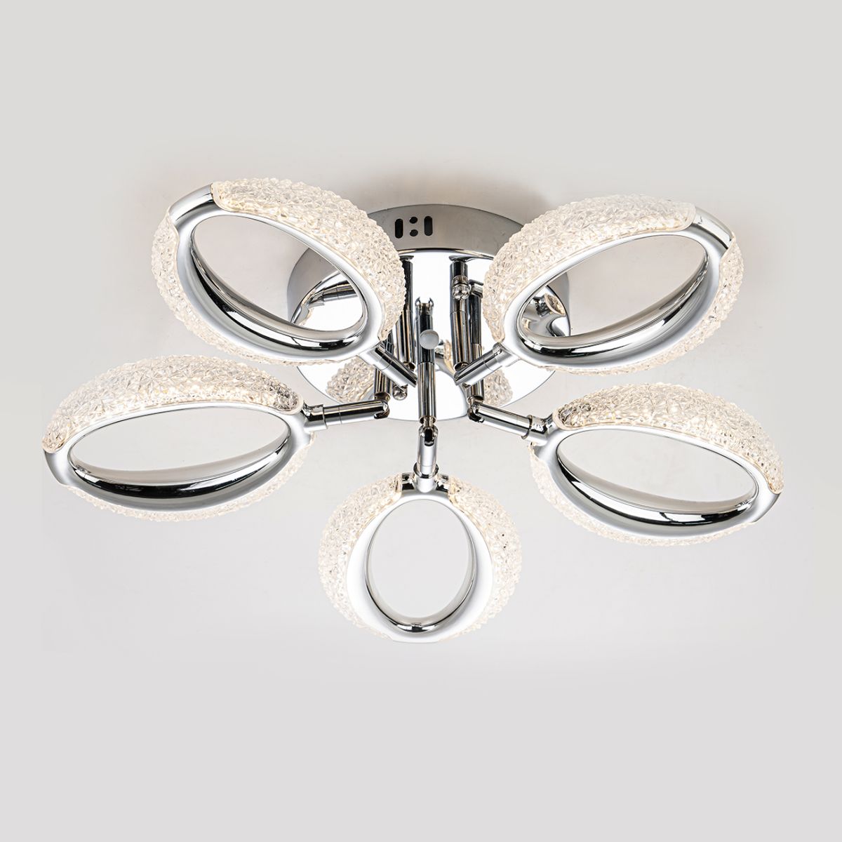 Потолочная светодиодная люстра Escada Verbena 10269/5LED Chrome