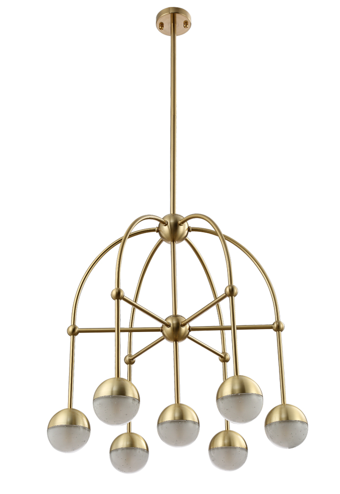 Люстра на штанге Crystal Lux Truena TRUENA SP-PL6+1 BRONZE