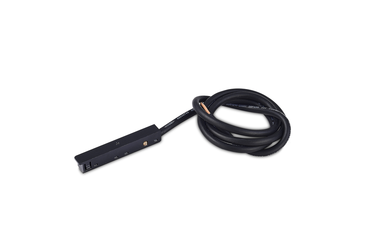 Адаптер с подводом питания для шинопровода Donolux Slim Line Power connector DLS B