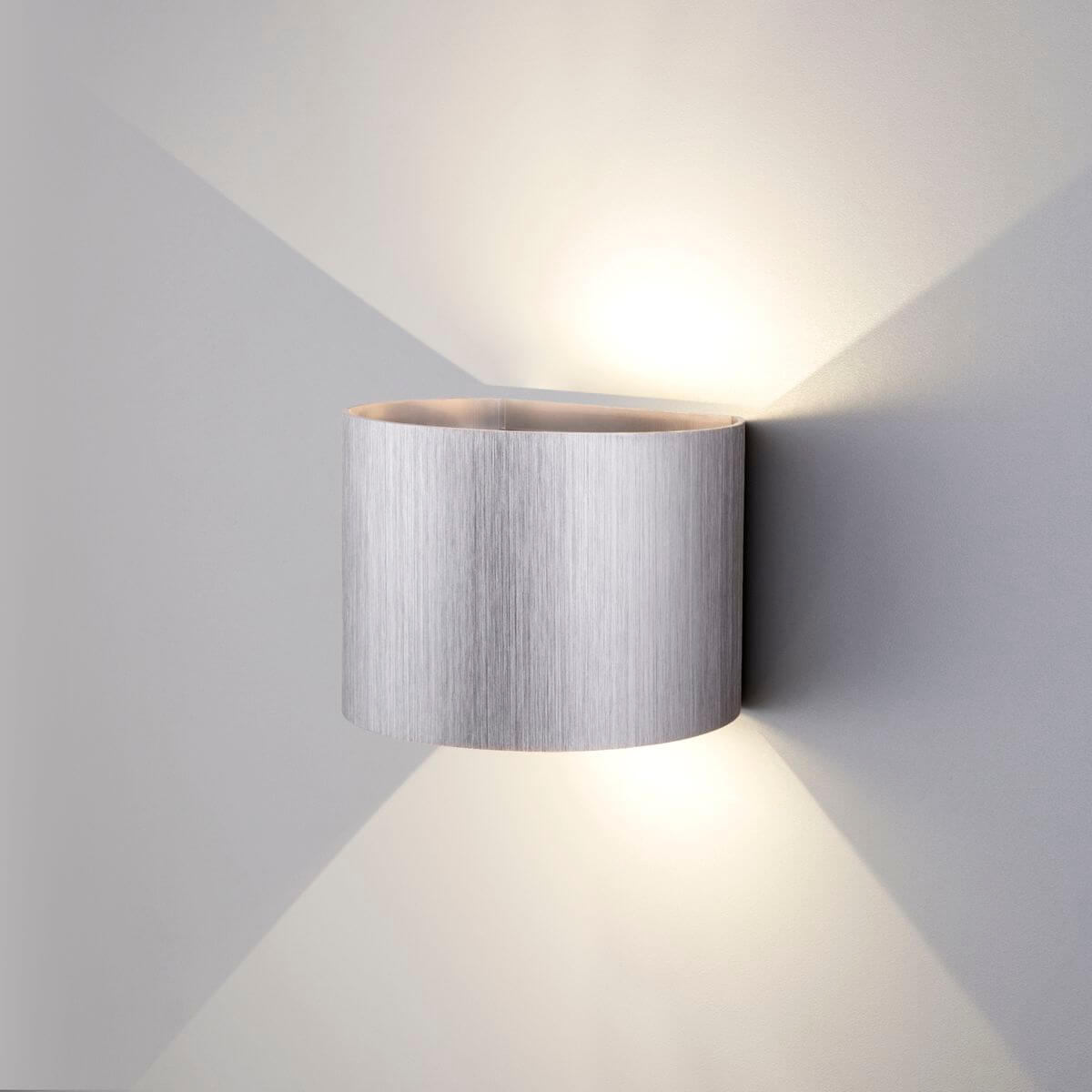 Уличный настенный светодиодный led светильник Elektrostandard 1518 Techno LED BLADE алюминий 4690389154317