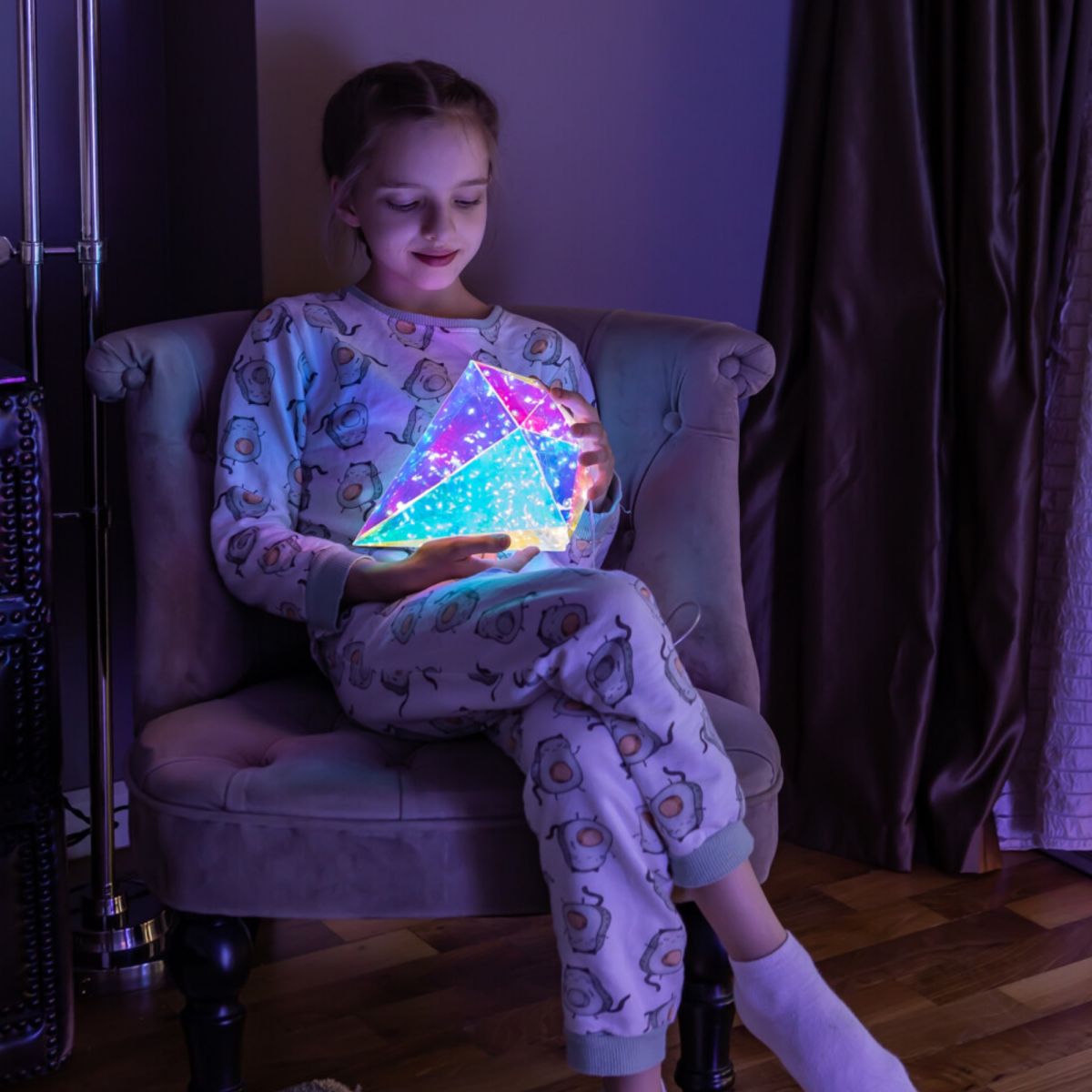 Светильник декоративный Брильянт на батарейках Uniel ULD-R507 3АА DIAMOND UL-00011057