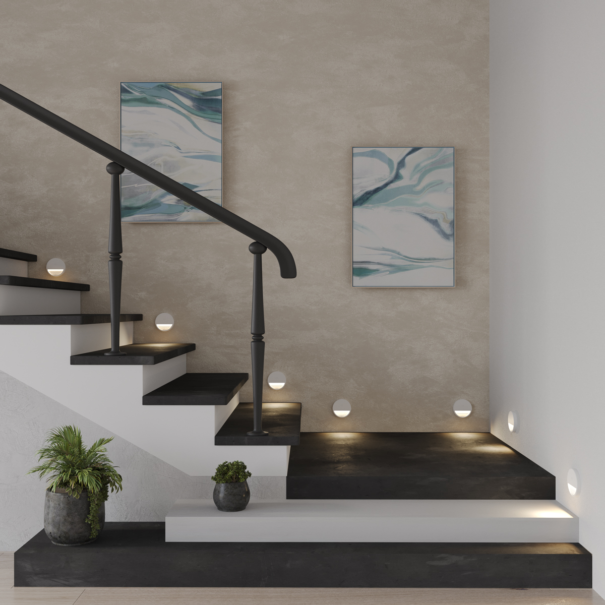 Подсветка для лестниц Novotech Over Vespera 0,4Вт 1000mAh Li-ion 359707