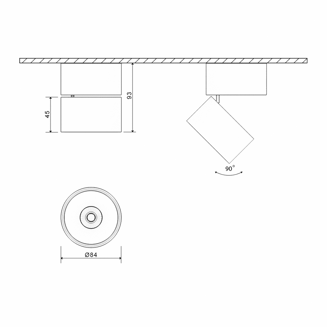 Спот Lumker I-SF-WH-NW 005435