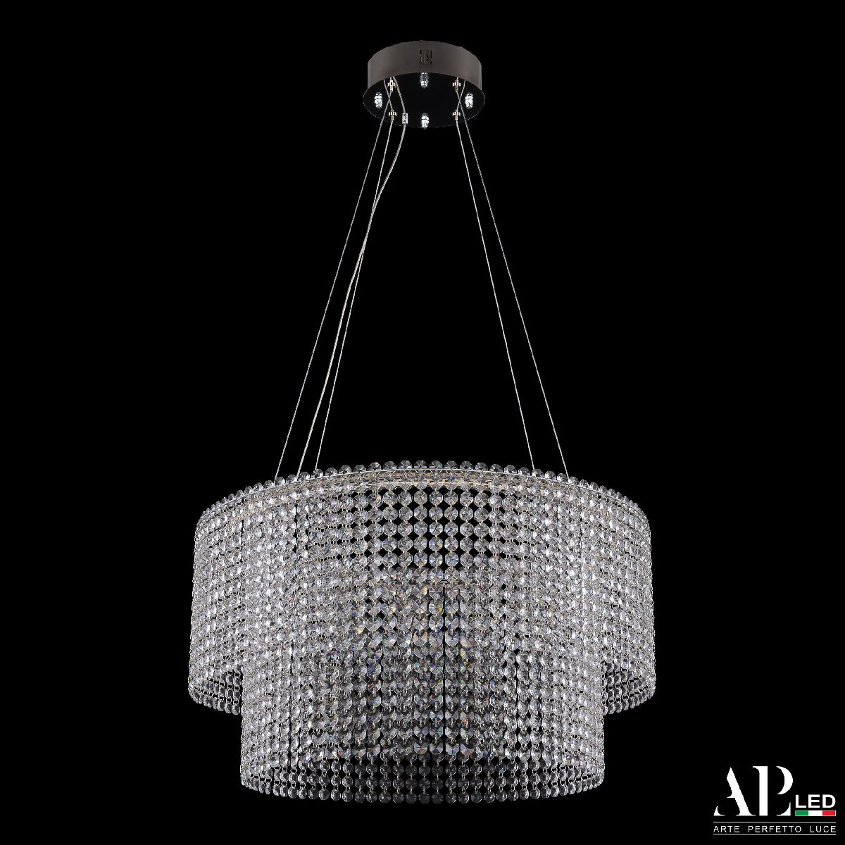 Подвесная люстра Arte Perfetto Luce Sicilia SH02.55.C.Ni.4000