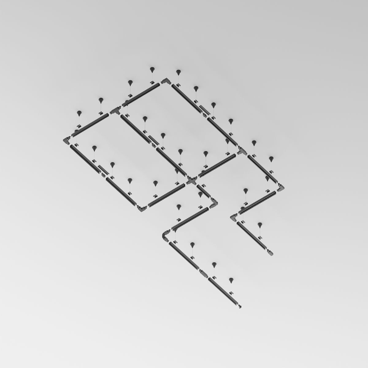 Шинопровод трехфазный Maytoni Technical Busbur trunking TRX005-313B