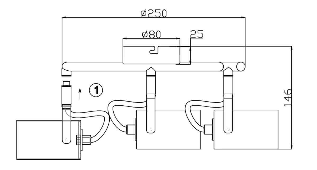 Спот Rivoli Insolito 7010-703 Б0038137
