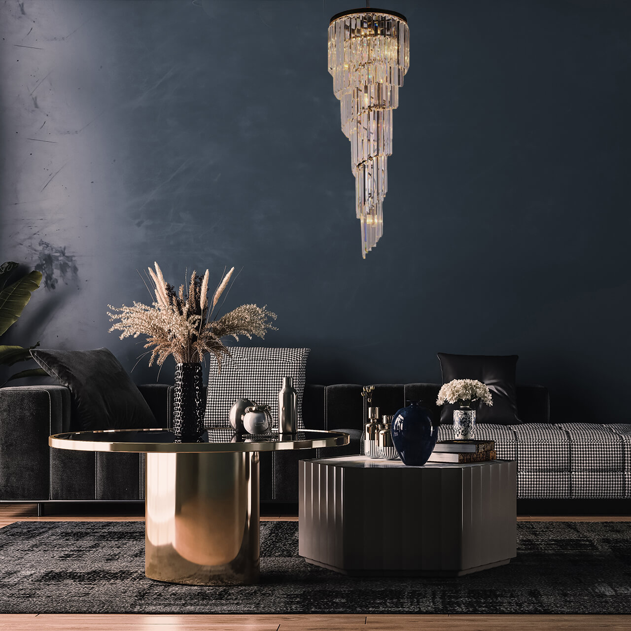 Каскадная люстра Divinare 3011/01 SP-11 в Москве