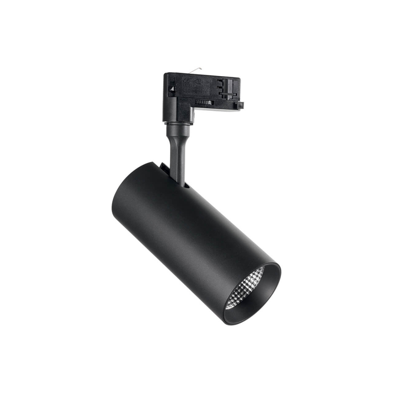 Трековый светодиодный светильник Ideal Lux Smile 20W Cri80 20 4000K Black 189680
