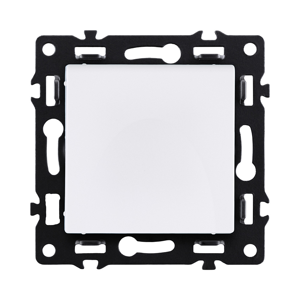 Розетка штепсельная SCHUKO 16A/250 В с крышкой, белый Kollinger Asthetik AS-015WH