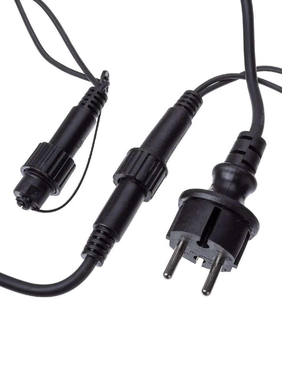 Уличная светодиодная гирлянда TDM Electric Сеть 220V теплый белый 8 режимов SQ0361-0063