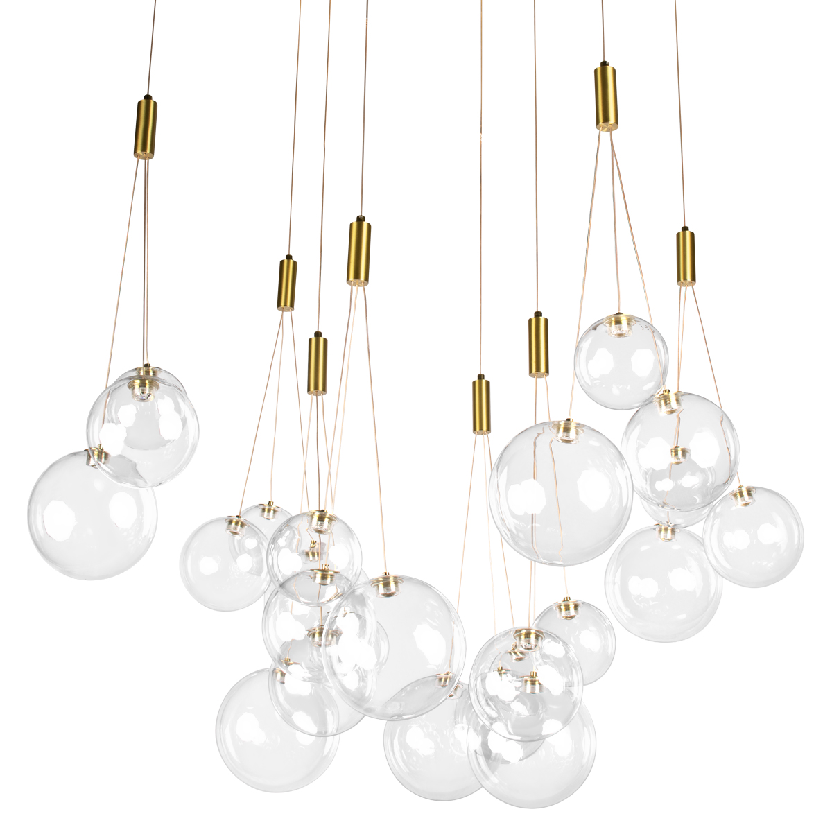 Подвесная люстра шар Loft IT Pop it 10270/S24
