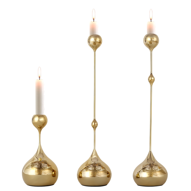 Подсвечник ArtHomeDecor Drop 6916 S GD