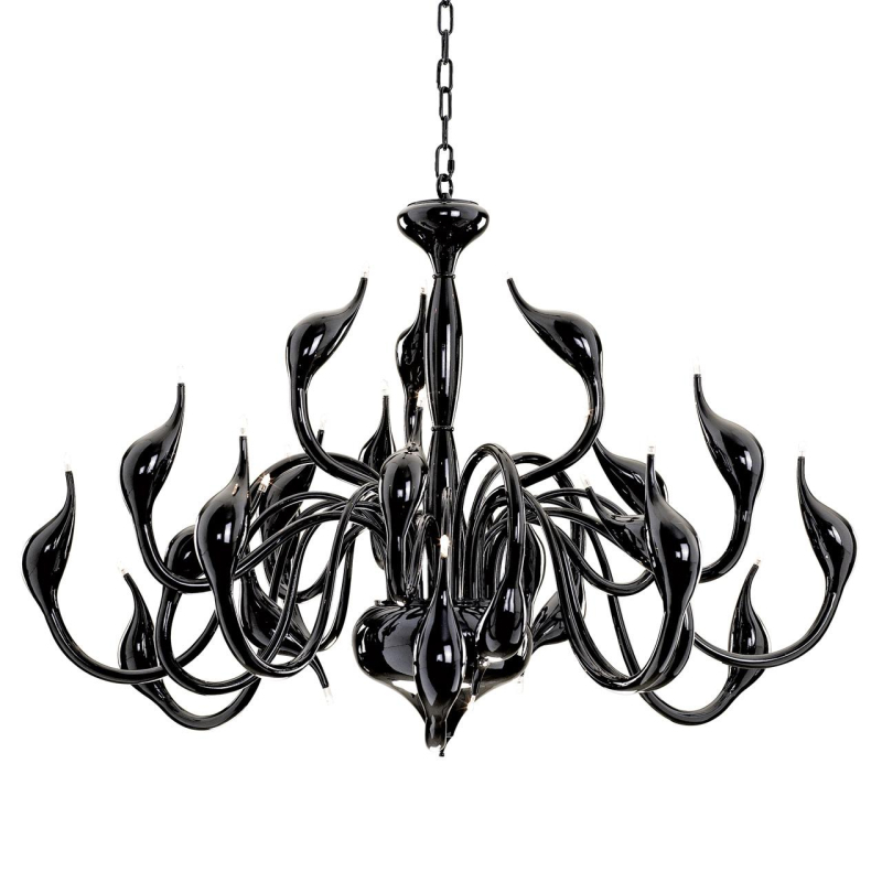 Подвесная люстра второго света Lightstar Cigno Collo Bk 751247