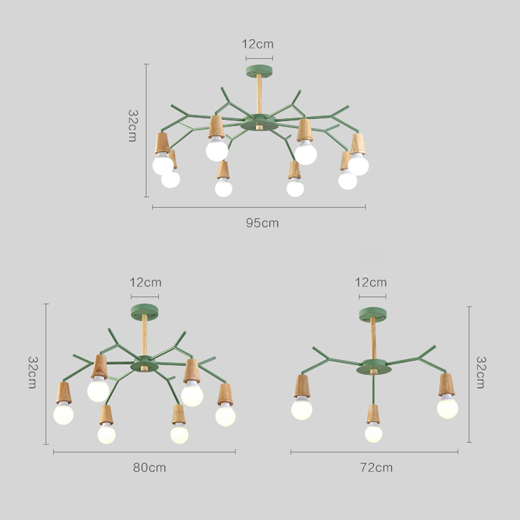 Люстра на штанге ImperiumLoft Les color 220505-23