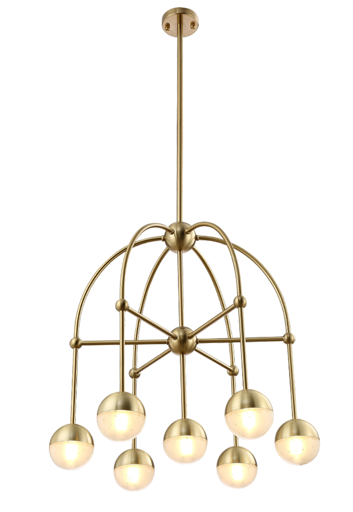 Люстра на штанге Crystal Lux Truena TRUENA SP-PL6+1 BRONZE