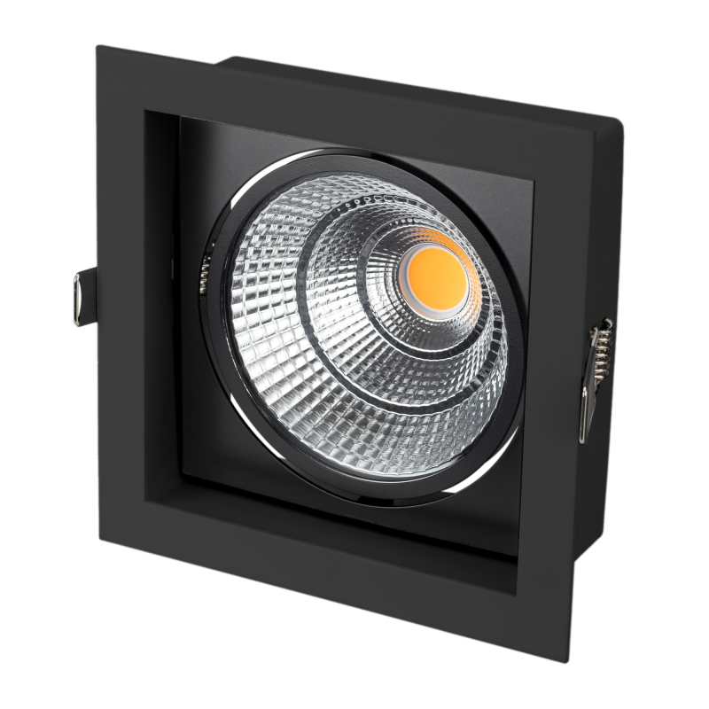 Встраиваемый светильник Arlight CL-KARDAN-S152x152-25W Day4000 (BK-BK, 30 deg) 037029
