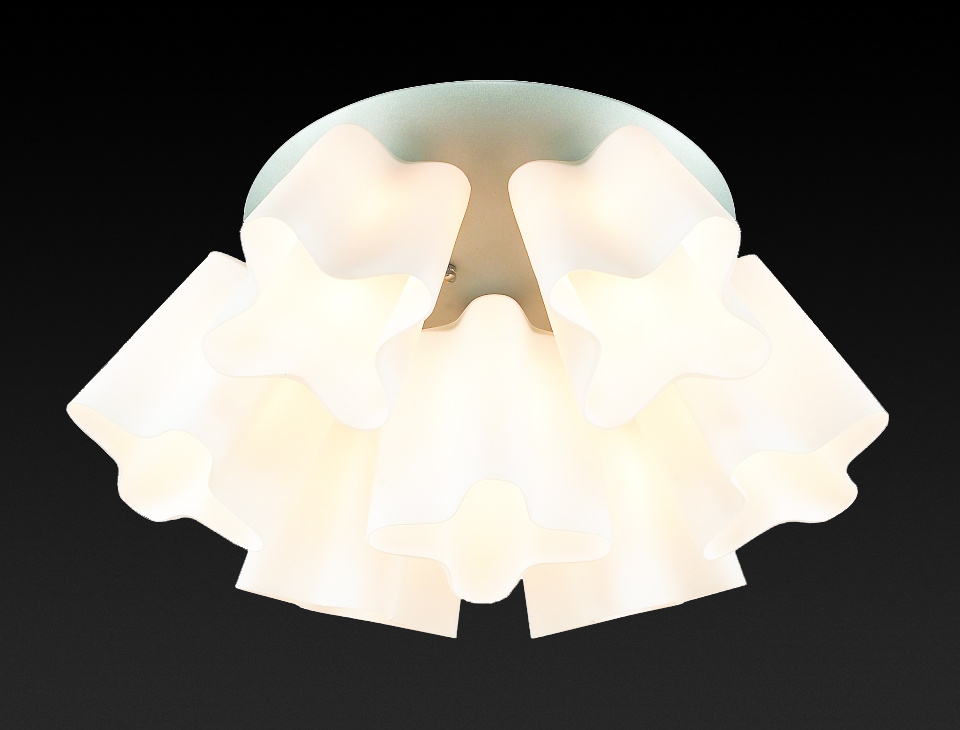 Потолочная люстра для низких потолков Toplight Selena TL2640X-07SW