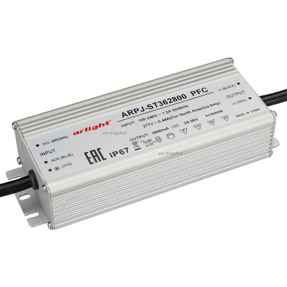Блок питания Arlight ARPJ-ST362800 PFC (100W, 2800mA) 020268