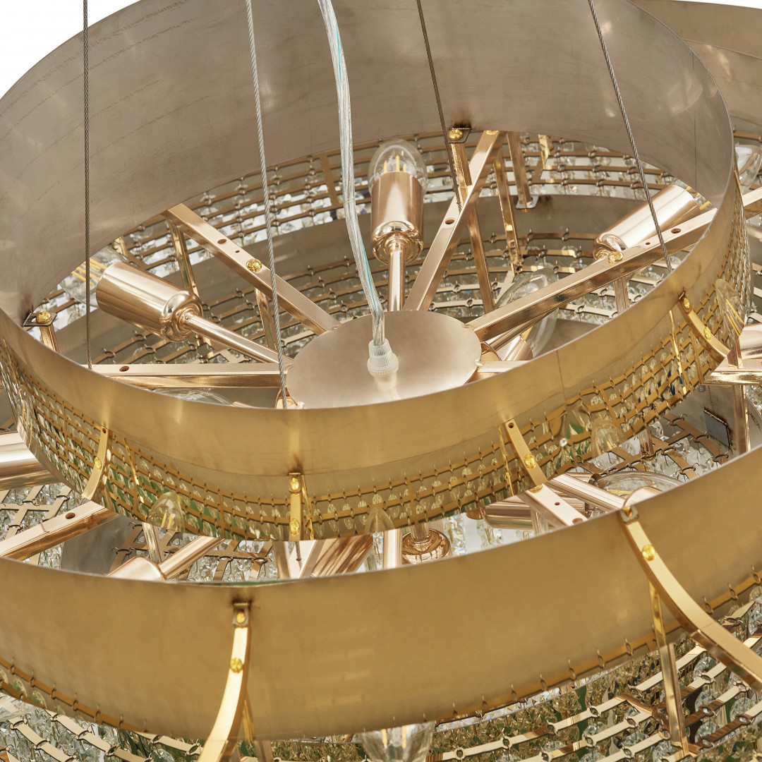 Подвесная люстра Arte Milano AM 8318B.D800.H700.E14.14 G