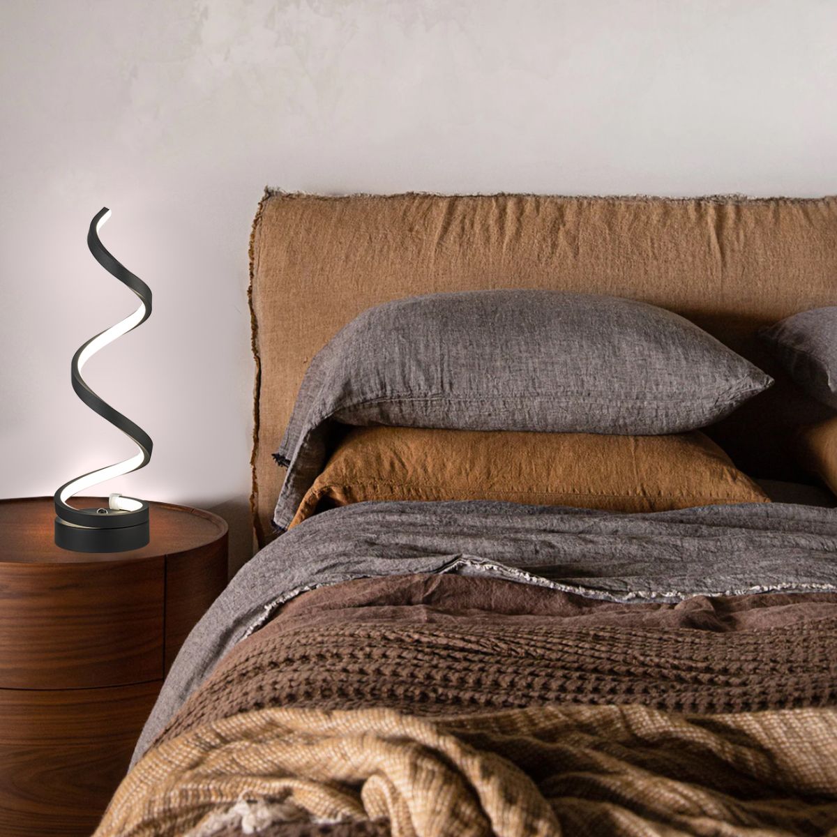 Настольная лампа Escada Dynamic 10262/L LED Black