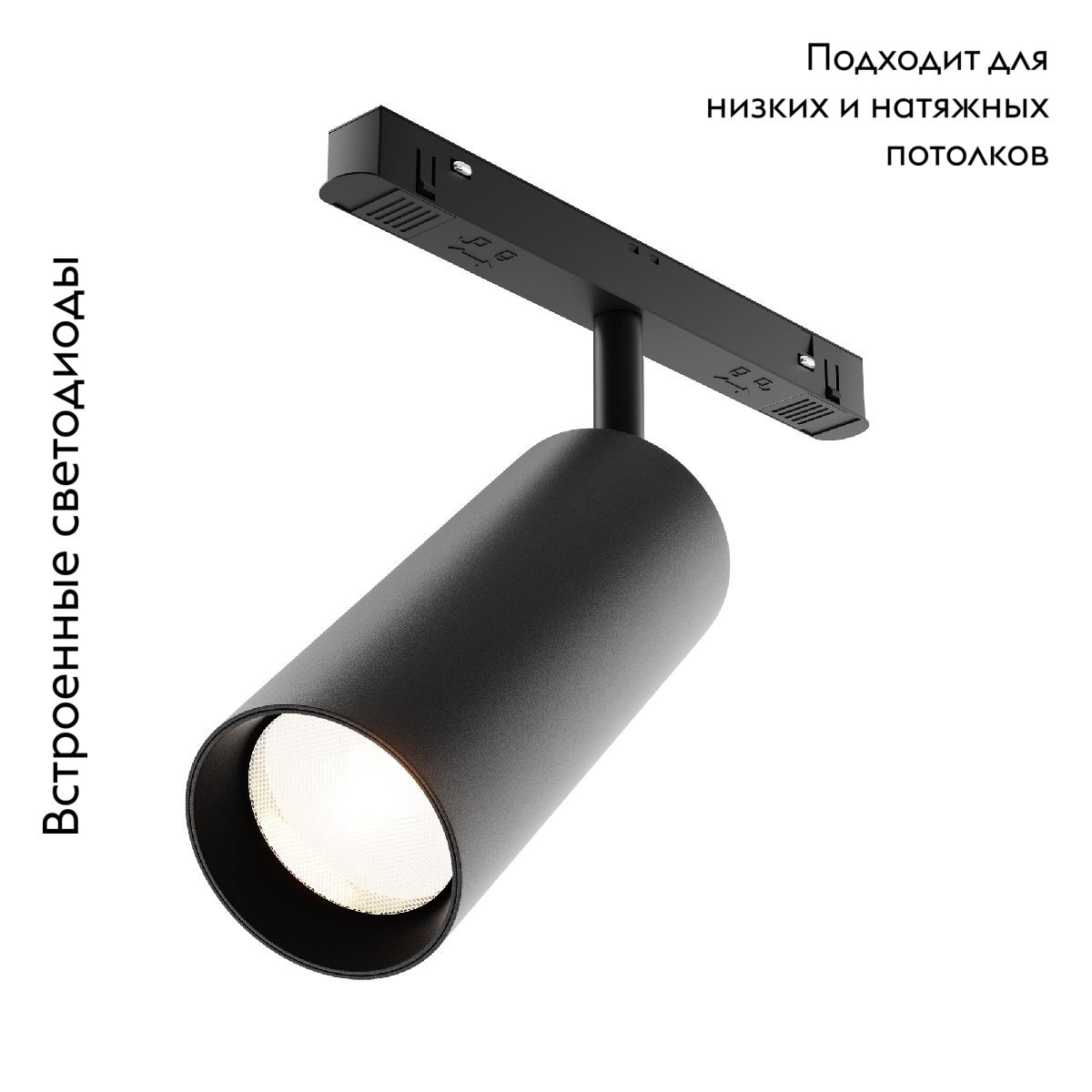 Трековый светодиодный светильник Maytoni Technical Focus Led TR032-2-20W3K-M-B