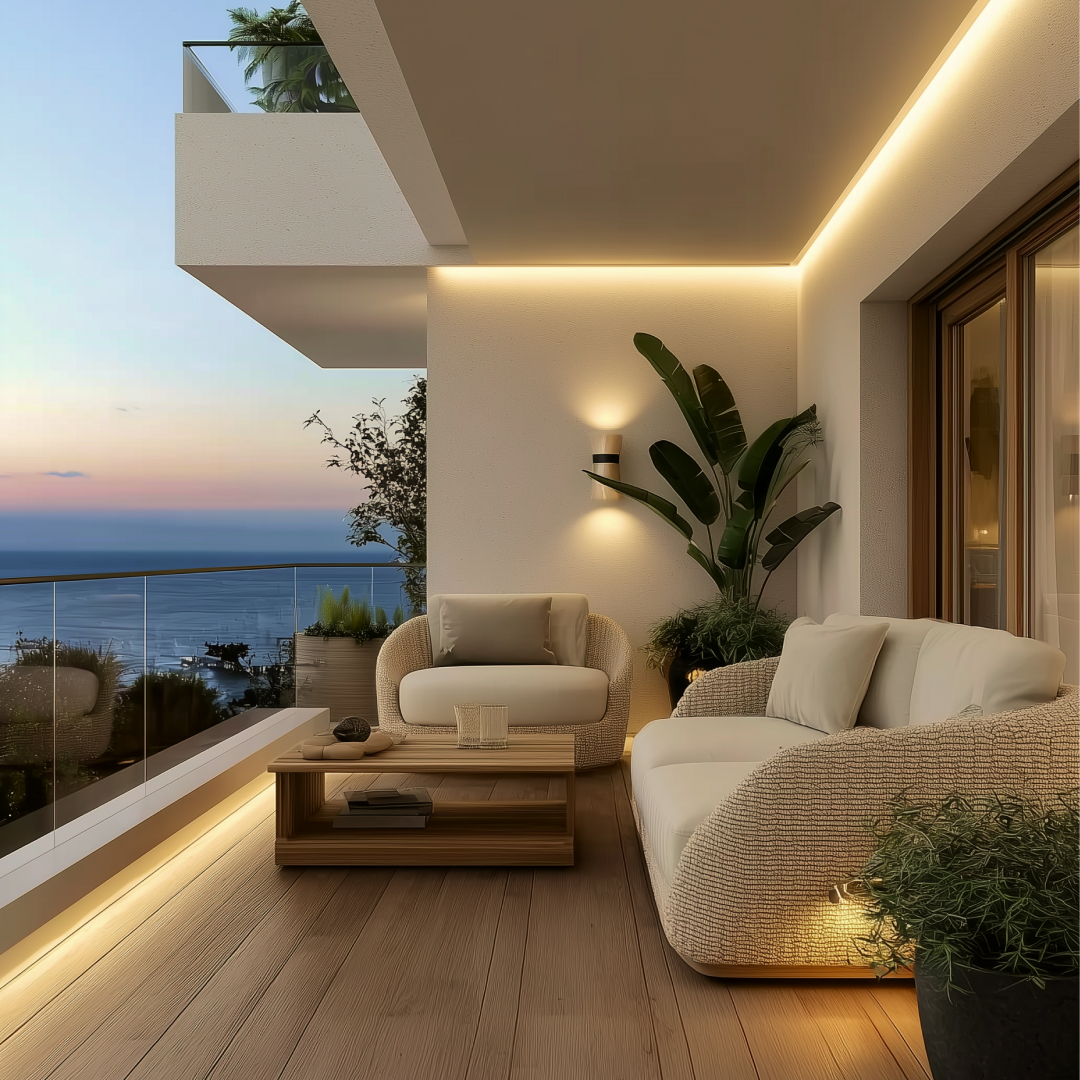 Комплект светодиодной ленты OGM 220В 6Вт/м, 400лм/м, 3000К (т/б), SMD2835, 120д/м, 5м, IP65 SL-65