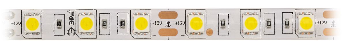 Комплект светодиодной ленты Эра 12В 5050 14,4Вт/м 2700K 5м IP65 5050kit-14,4-60-12-IP65-2700-5m Б0043069