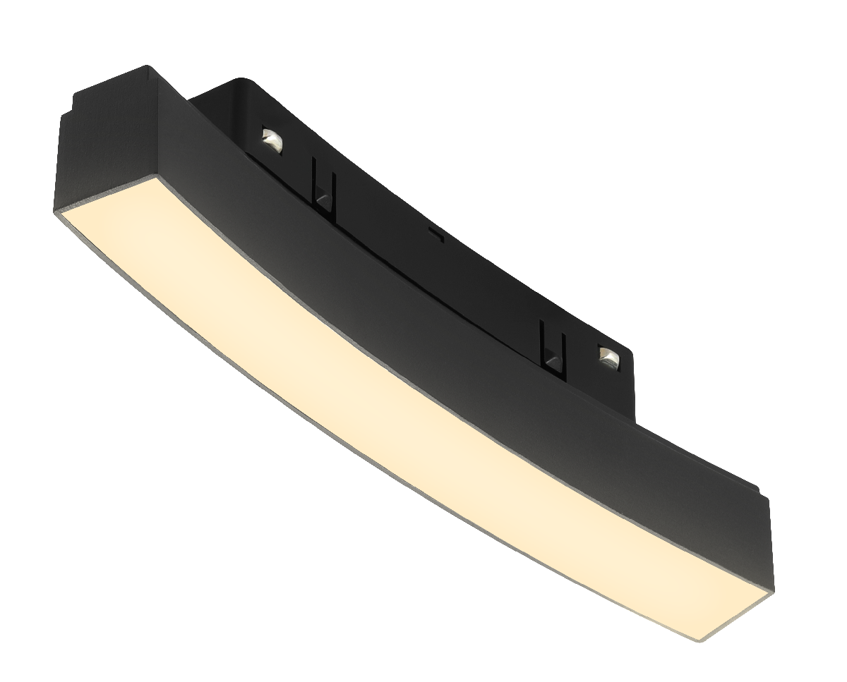 Трековый магнитный светильник iLedex Vision 4822-029-L168-D800-6W-110DG-3000K-BK