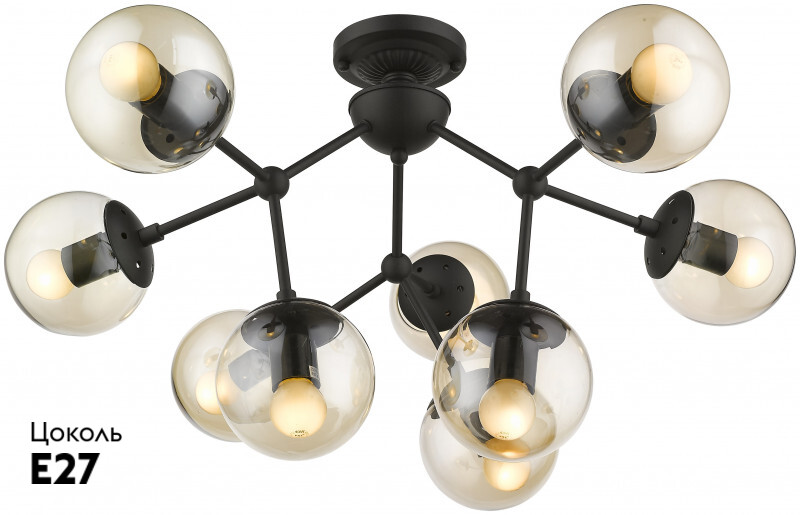 Накладная люстра WERTMARK WE236.09.027