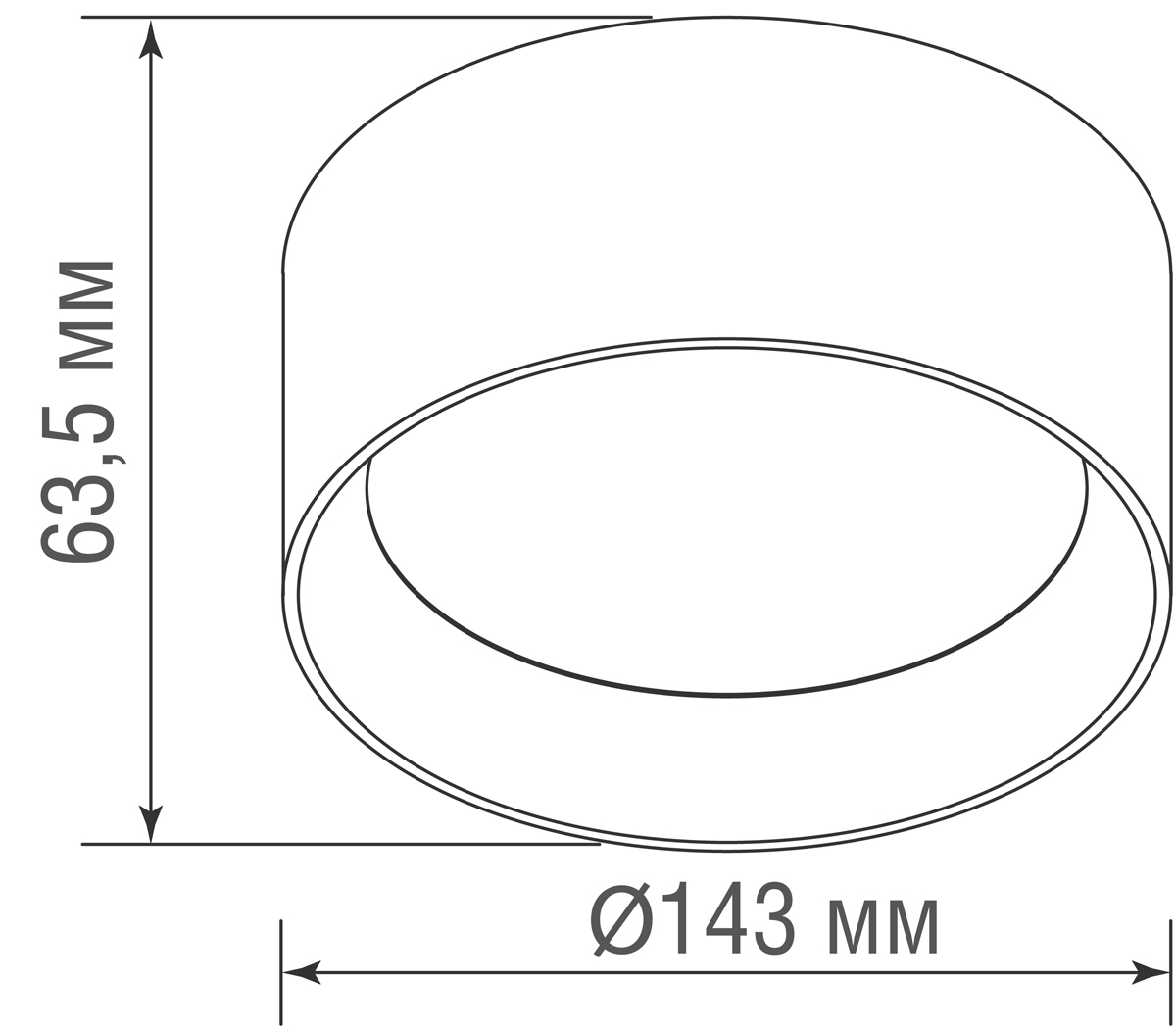 Накладной светильник Donolux Nola DL20126R18W1W