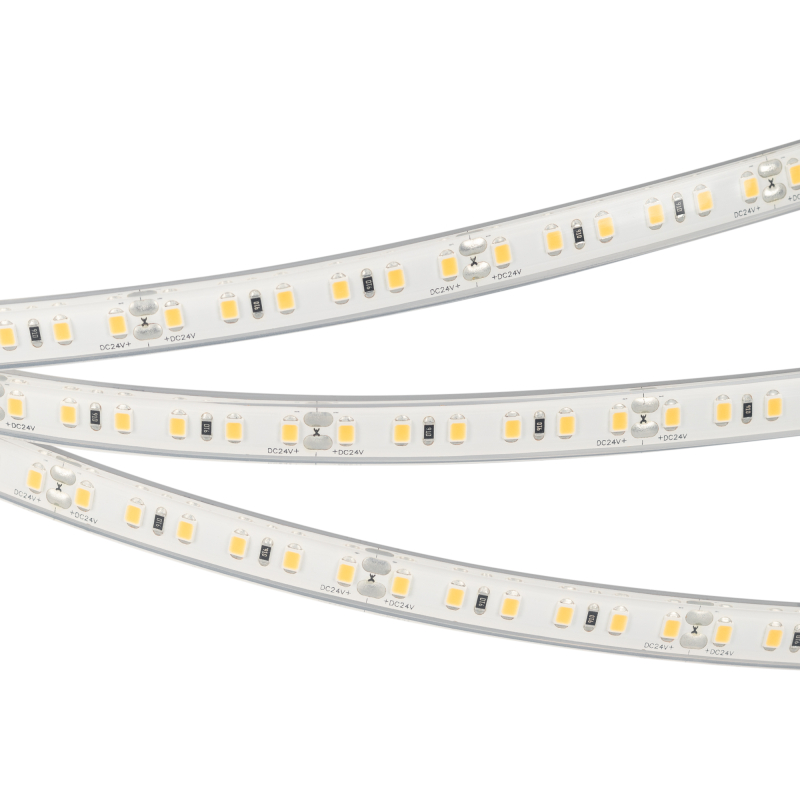 Светодиодная лента герметичная Arlight RTW-PU-A120-10.5mm 24V Cool 8K (16.8 W/m, IP68, 2835, 5m) 029392(2)