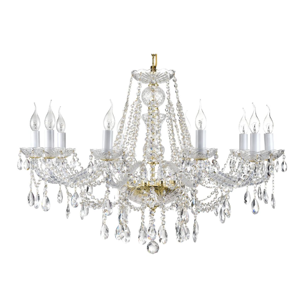 Подвесная люстра Maytoni Beatrix DIA019-10-G
