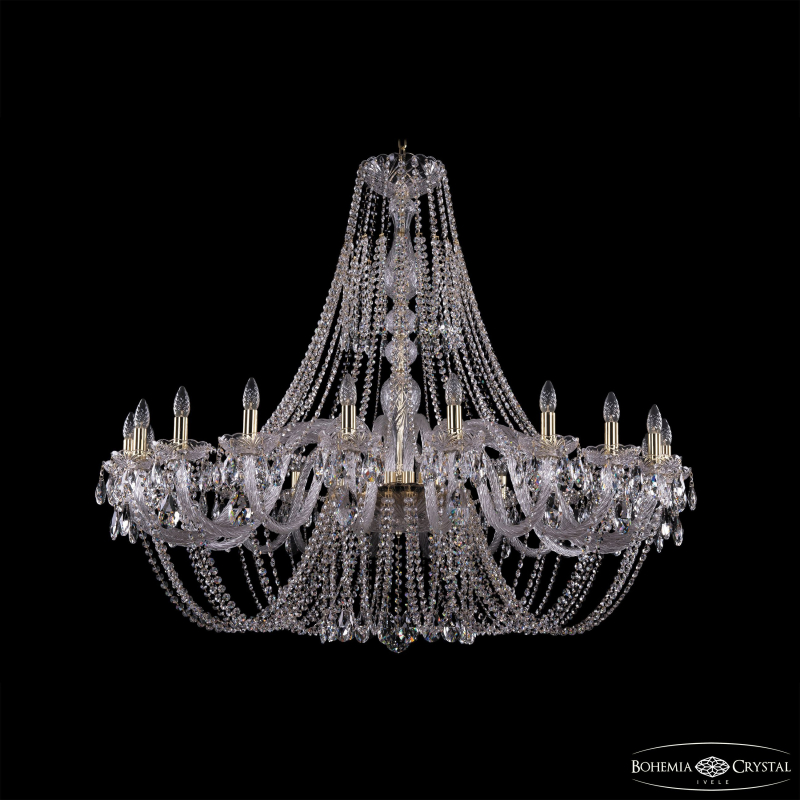 Подвесная люстра Bohemia Ivele Crystal 1406/20/530 G