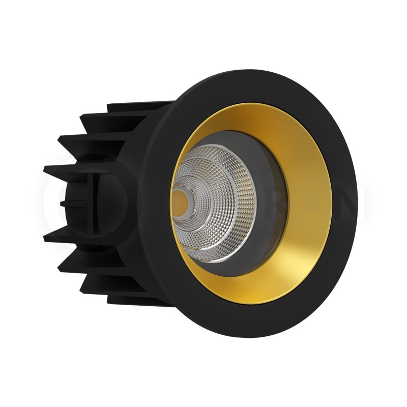 Влагозащищенный светильник LeDron FAST TOP MINI BLACK/GOLD 00000013727