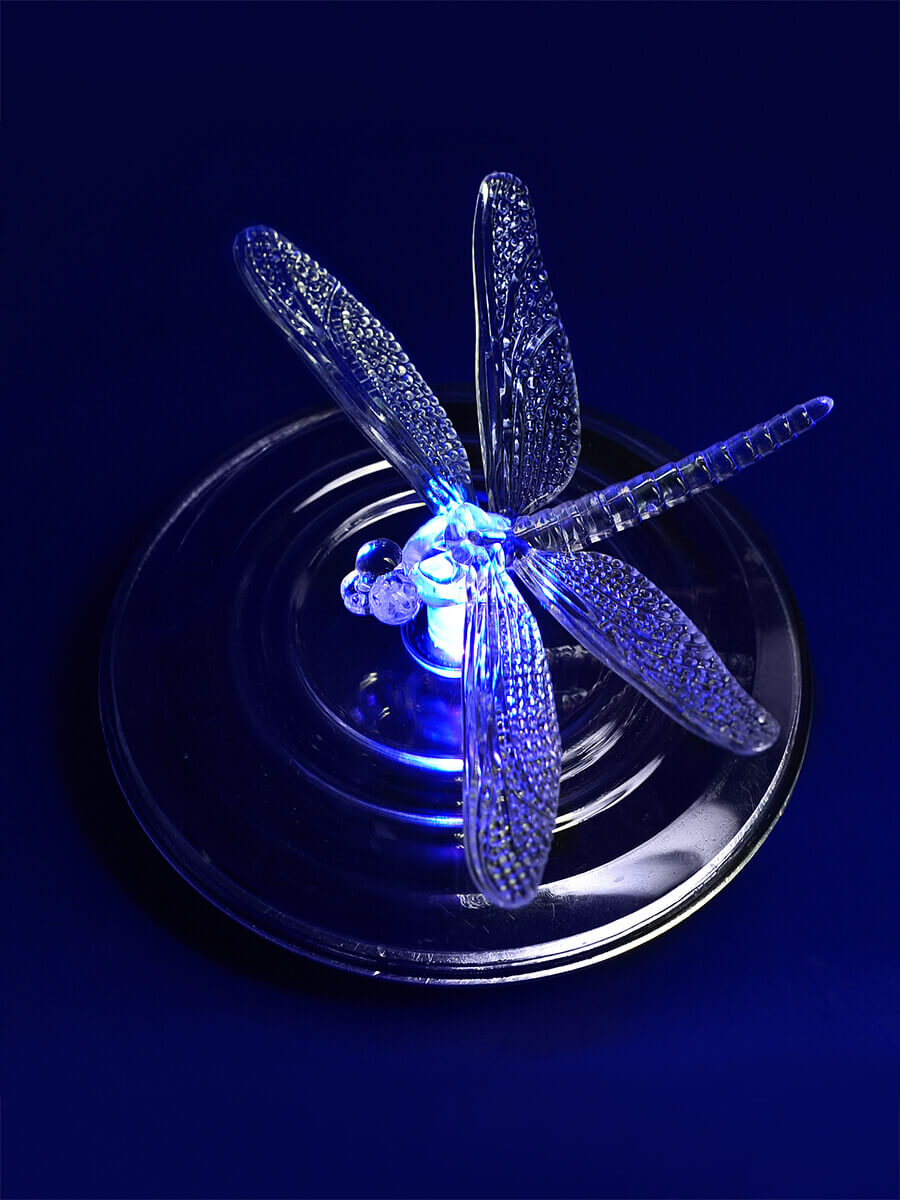 Светильник на солнечных батареях (07293) Uniel USL-S-106/PT075 Magic Dragonfly