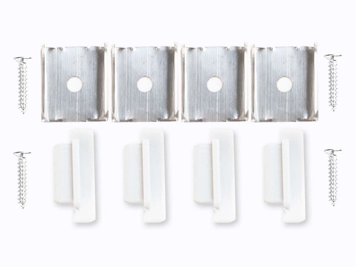 Профиль врезной LEDS POWER СПВ17-2412 алюм. анод-й с матовым рассеивателем 2м 008455