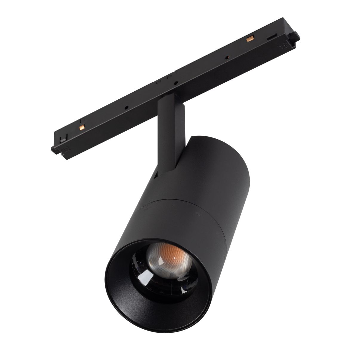 Трековый магнитный светильник Arlight MAG-ORIENT-SPOT-ZOOM-R65-15W Day4000 (BK, 20-60 deg, 48V, DALI) (IP20 Металл) 048662(1)