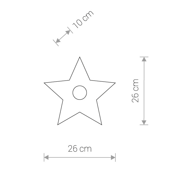 Настенный светильник Nowodvorski Toy-Star 9376