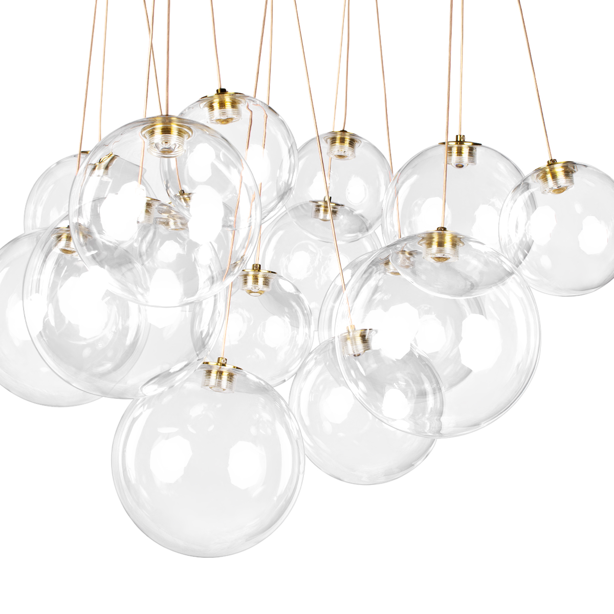 Подвесная люстра шар Loft IT Pop it 10270/D15