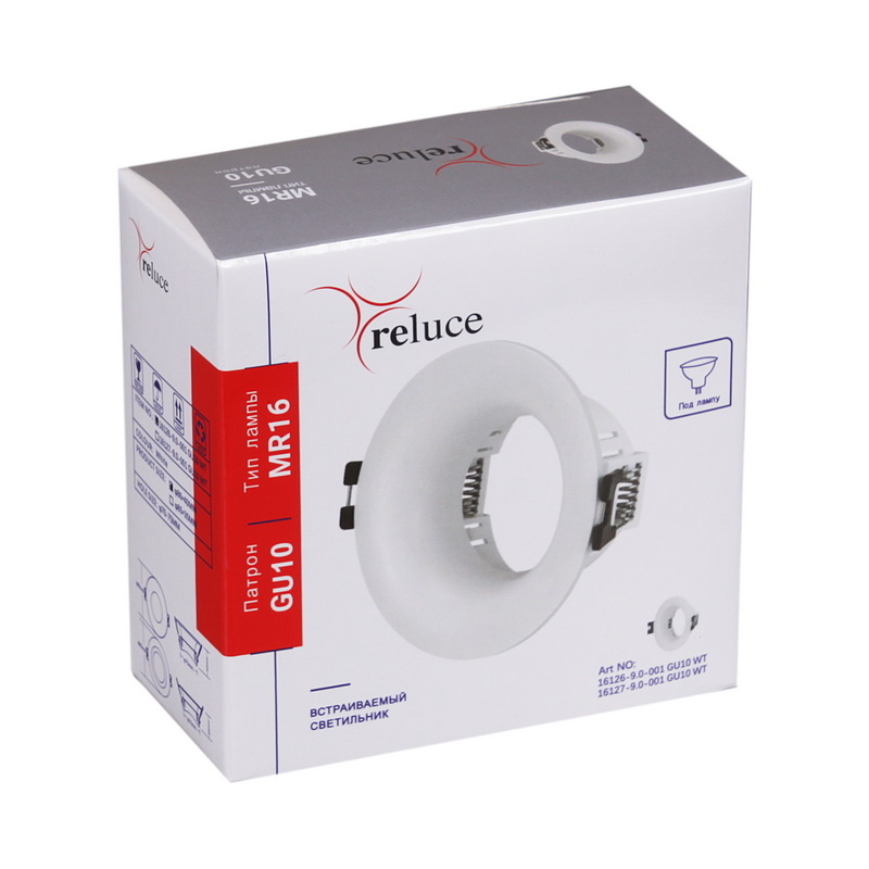 Точечный светильник Reluce 16126-9.0-001 GU10 WT