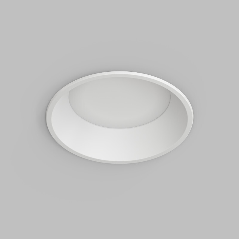 Точечный встраиваемый влагозащищенный светильник Denkirs Trim DK2451-WH