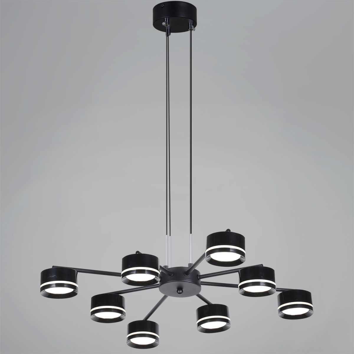 Потолочная люстра Reluce 19490-0.4-4+4 Black