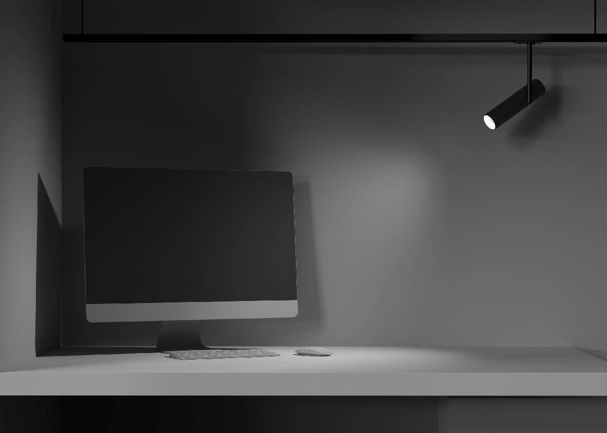 Трековый светильник Maytoni Track TR005-1-GU10-B в Москве