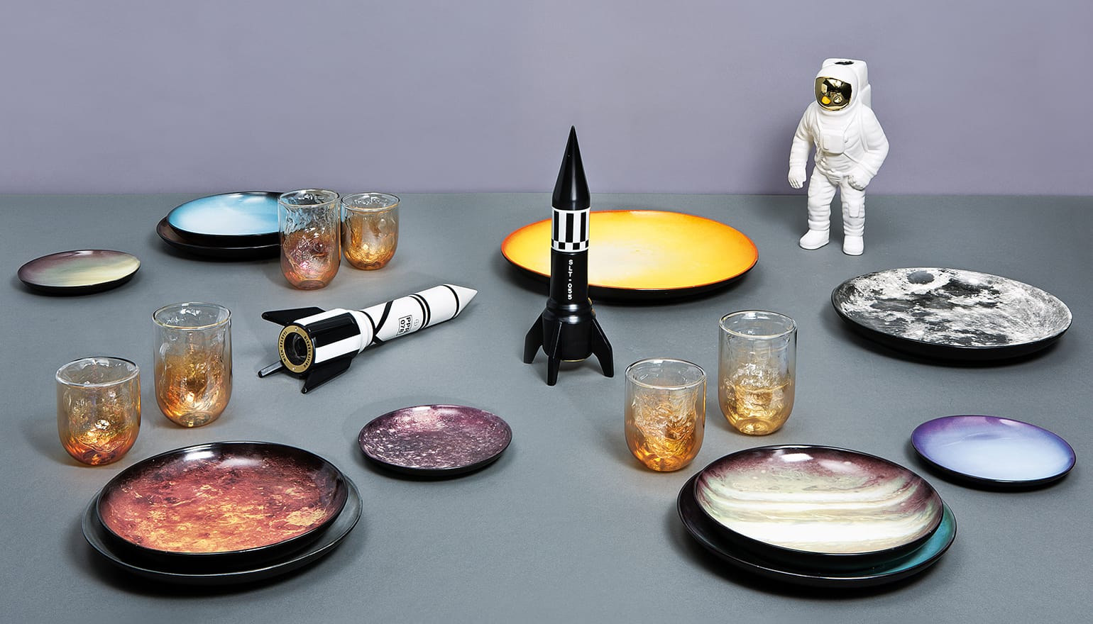 Ваза Starman white Seletti Cosmic Diner 10932